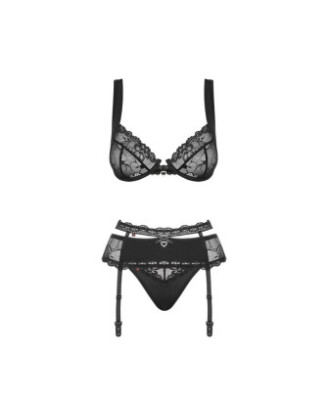 Heartina Ensemble 3 pcs - Noir